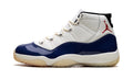 Air Jordan 11 Sneakers – White & Navy