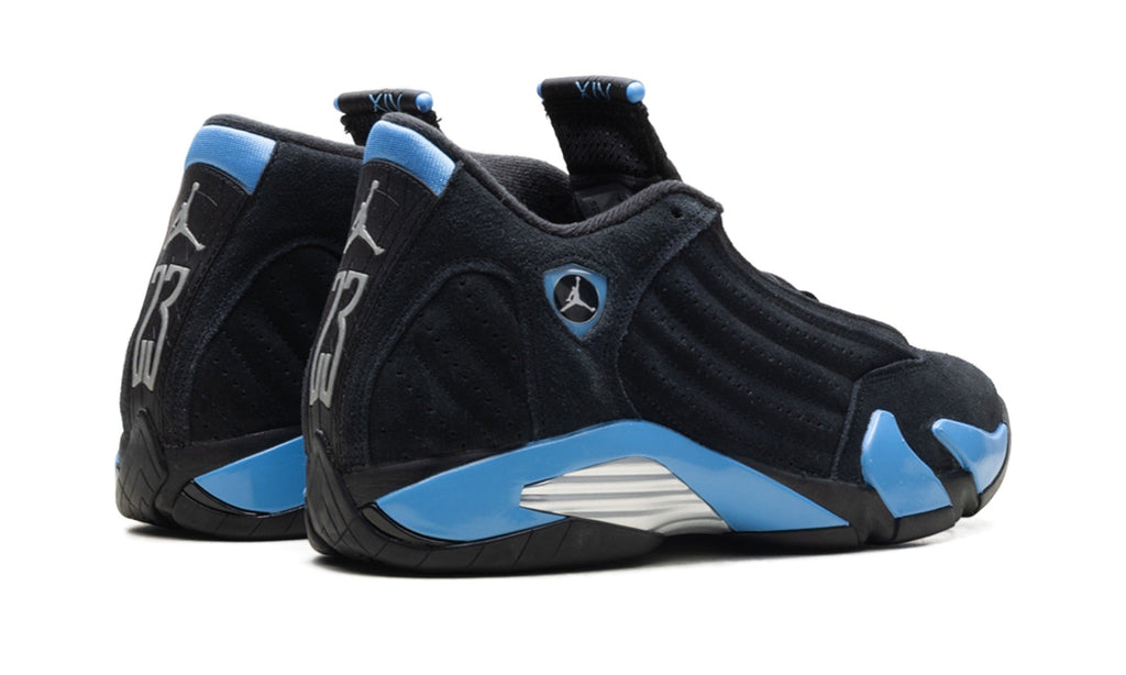 Air Jordan 14 Sneakers – Black & Light Blue
