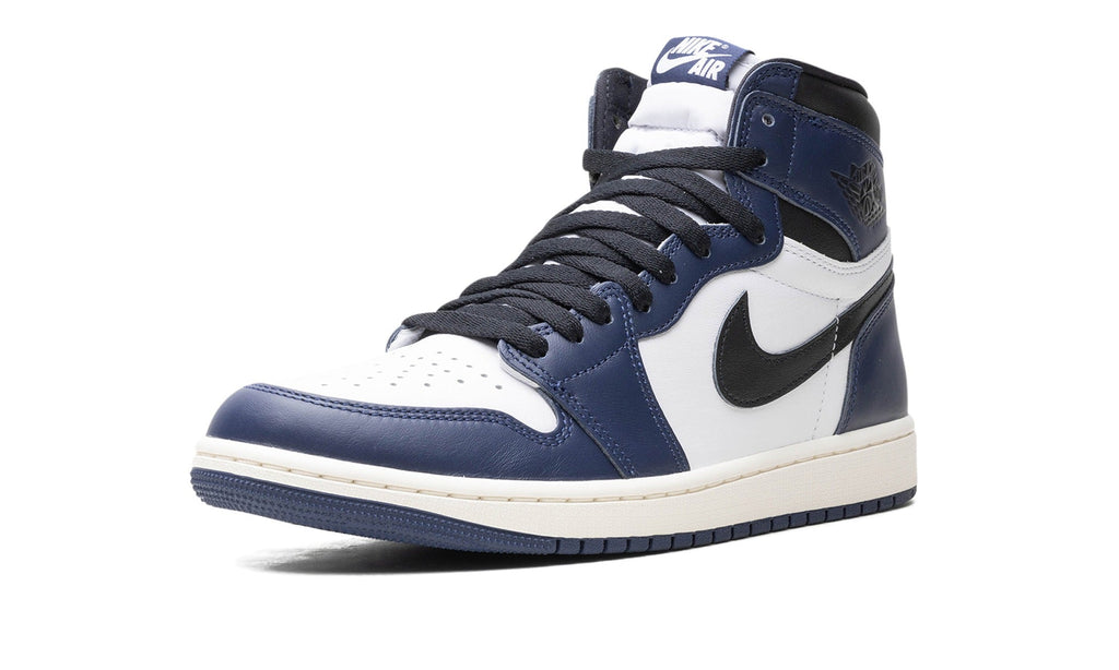 Air Jordan 1 High Sneakers – Navy, White & Black