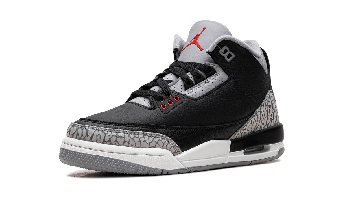 Air Jordan 3 Sneakers – Black Cement