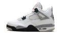 Air Jordan 4 Sneakers – White Cement