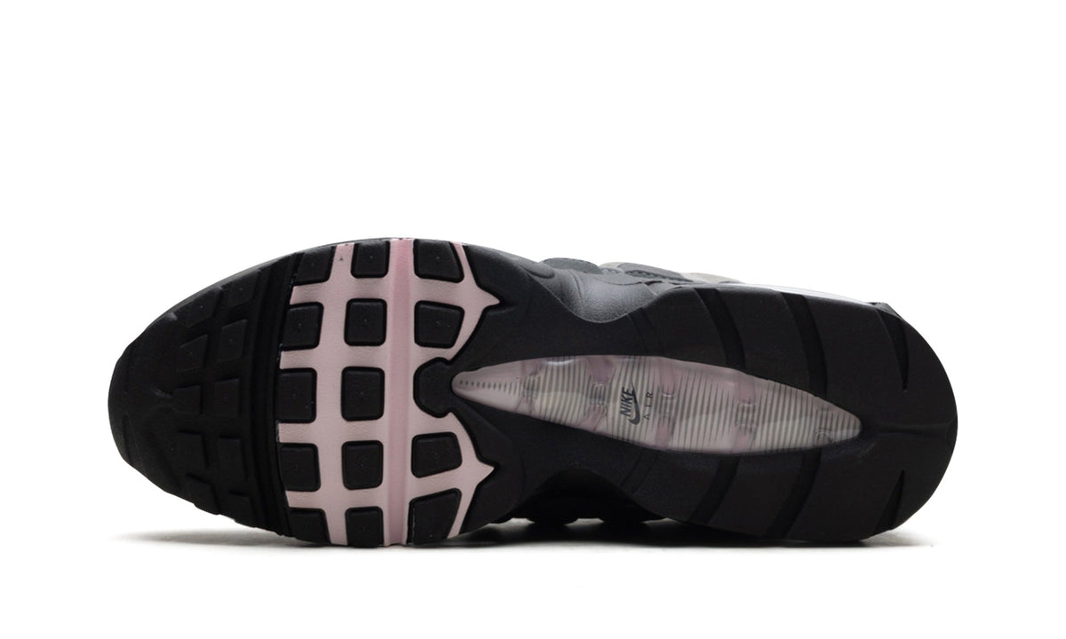 Nike Air Max 95 Sneakers - Gray, Black & Pink