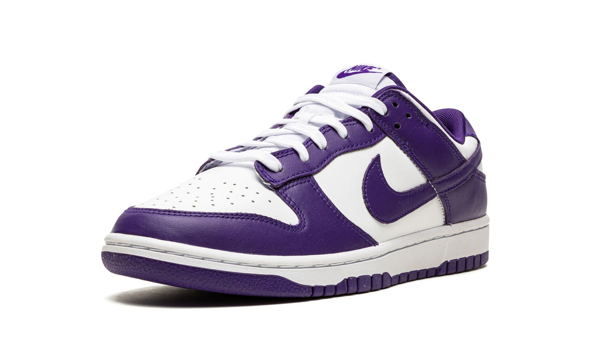Nike Dunk Low Sneakers - Purple & White