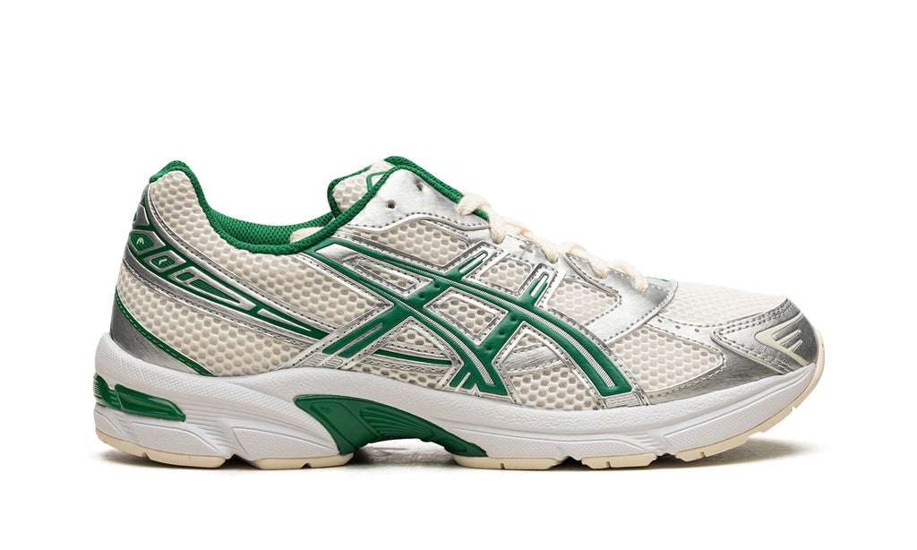 ASICS GEL-1130 Sneakers – Cream, Silver & Green