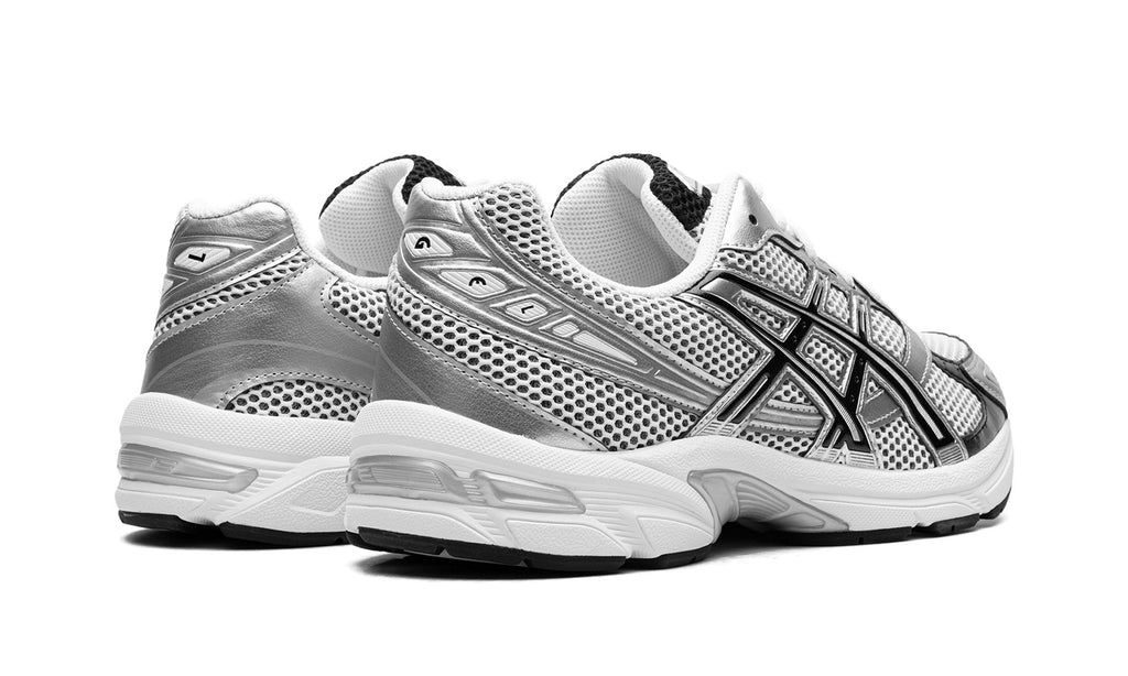 ASICS GEL-1130 Sneakers – White, Black & Metallic Silver