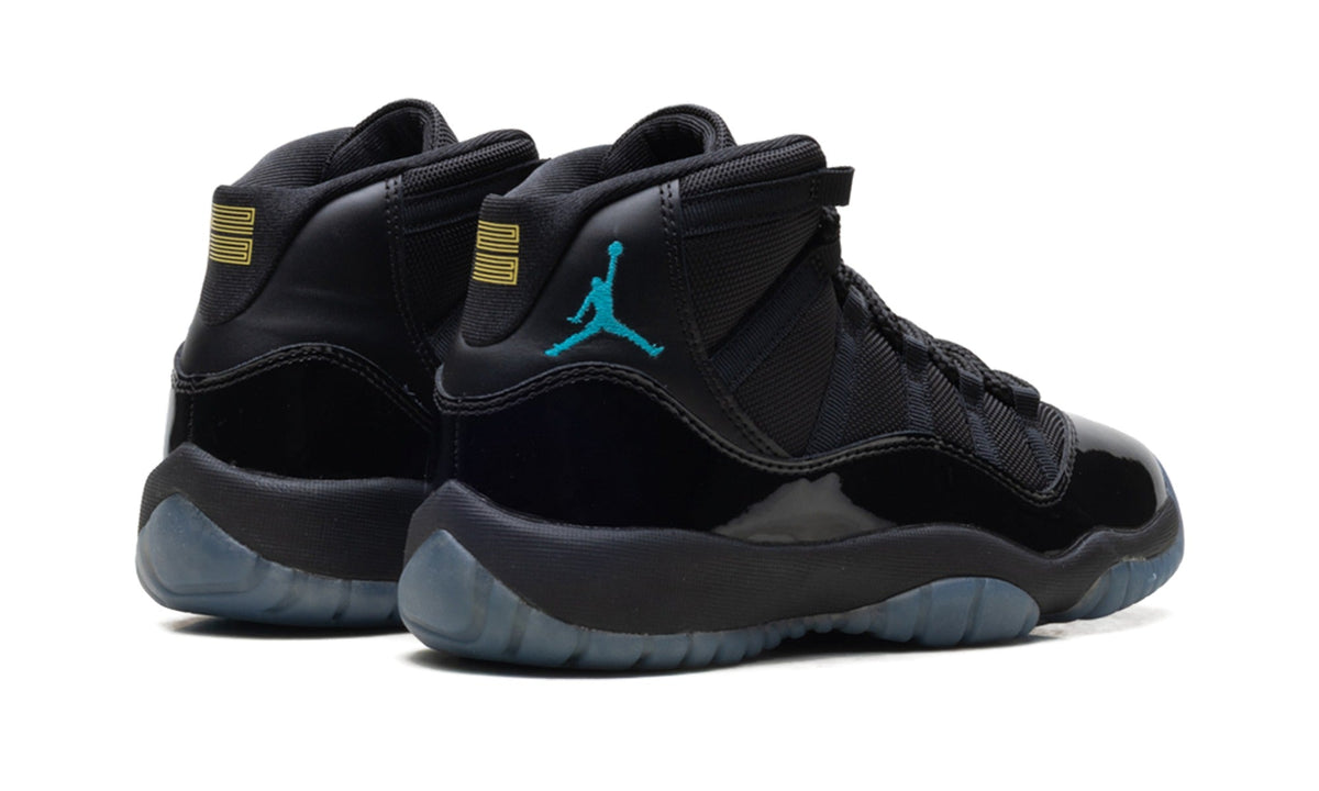 Air Jordan 11 High-Top Sneakers – Black & Blue
