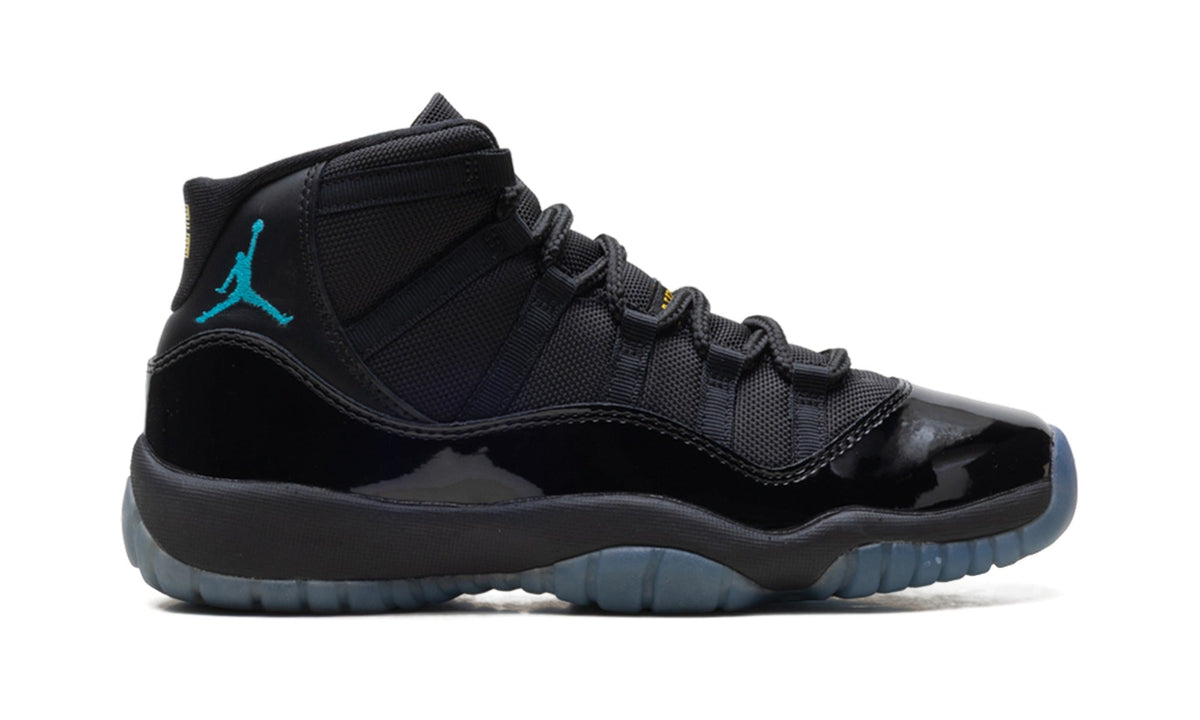 Air Jordan 11 High-Top Sneakers – Black & Blue
