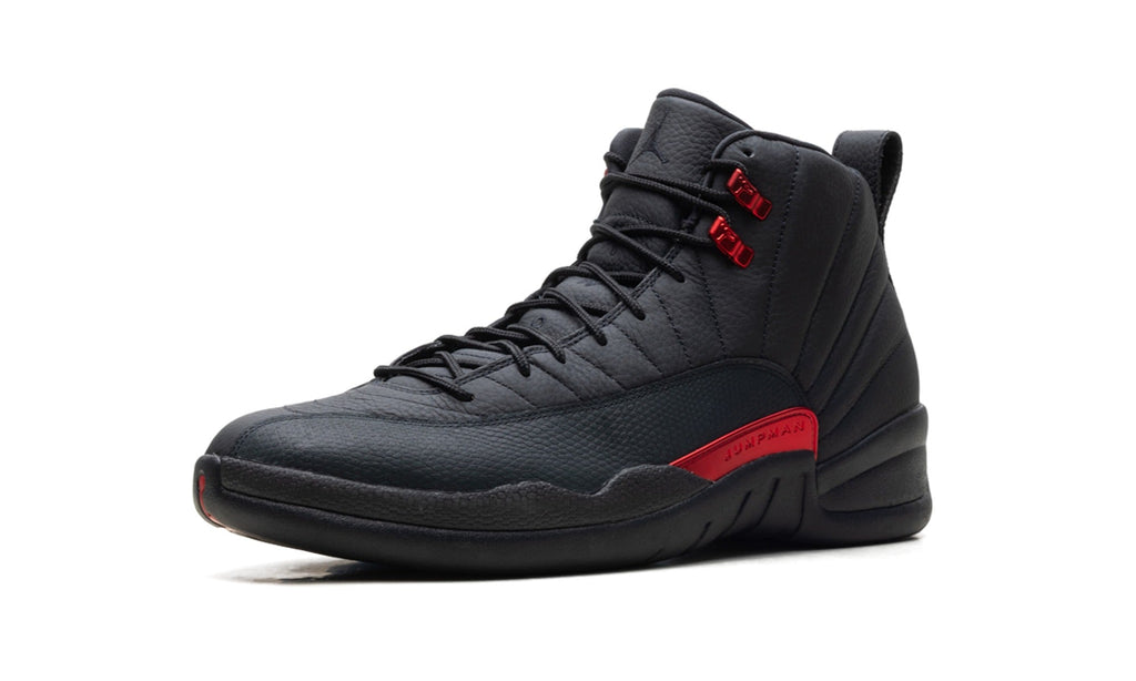 Air Jordan 12 High-Top Sneakers - Black & Red