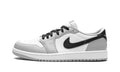 Air Jordan 1 Retro Low OG Sneakers in White, Grey & Black