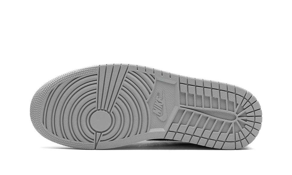 Air Jordan 1 Retro Low OG Sneakers in White, Grey & Black