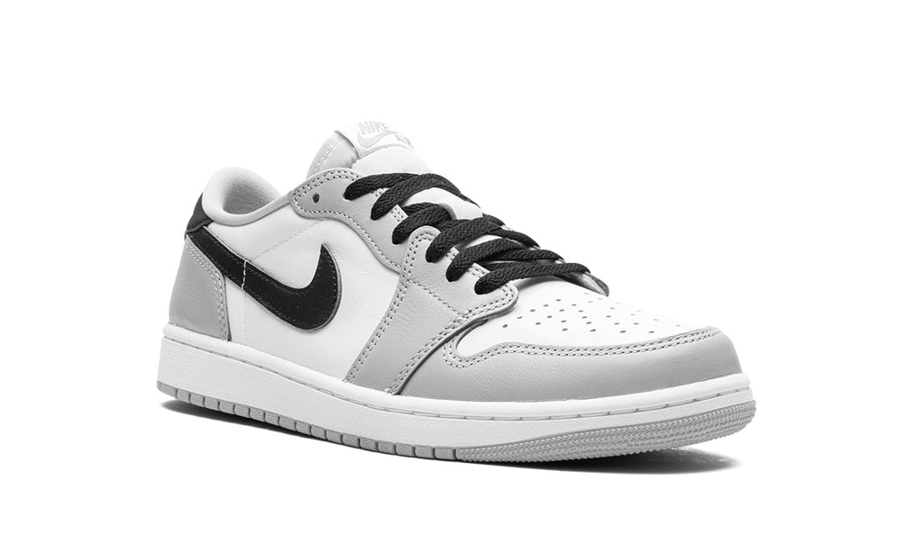 Air Jordan 1 Retro Low OG Sneakers in White, Grey & Black