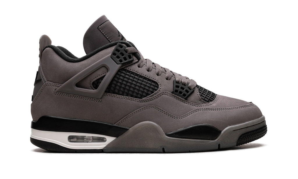 Air Jordan 4 Sneakers – Taupe, Black & White