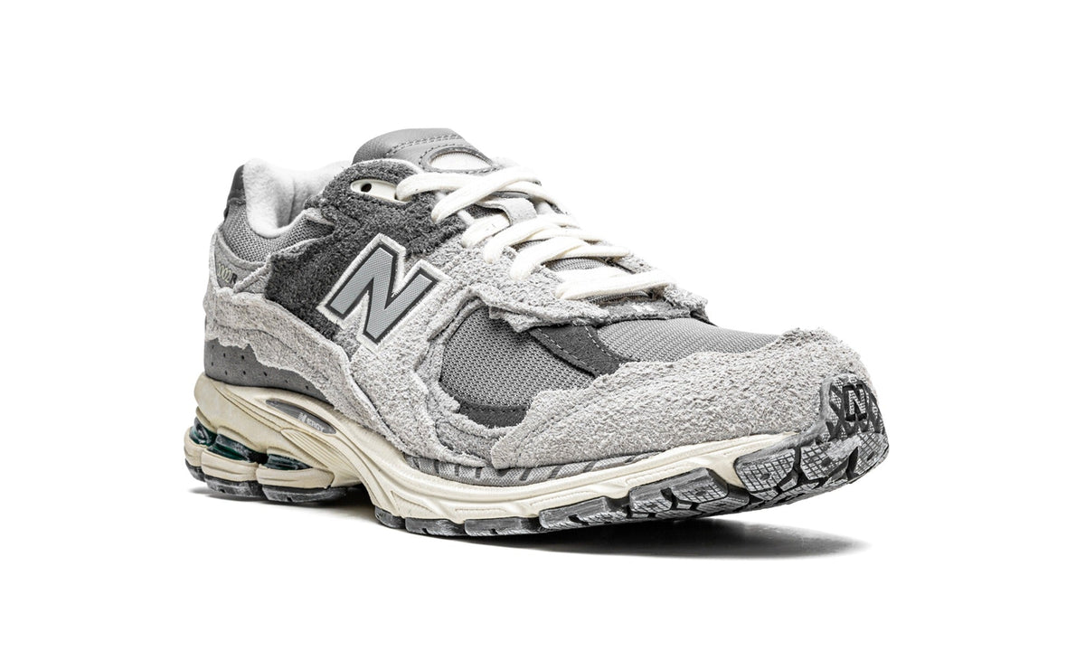 New Balance 2002R Grey Sneakers with Tonal Overlays