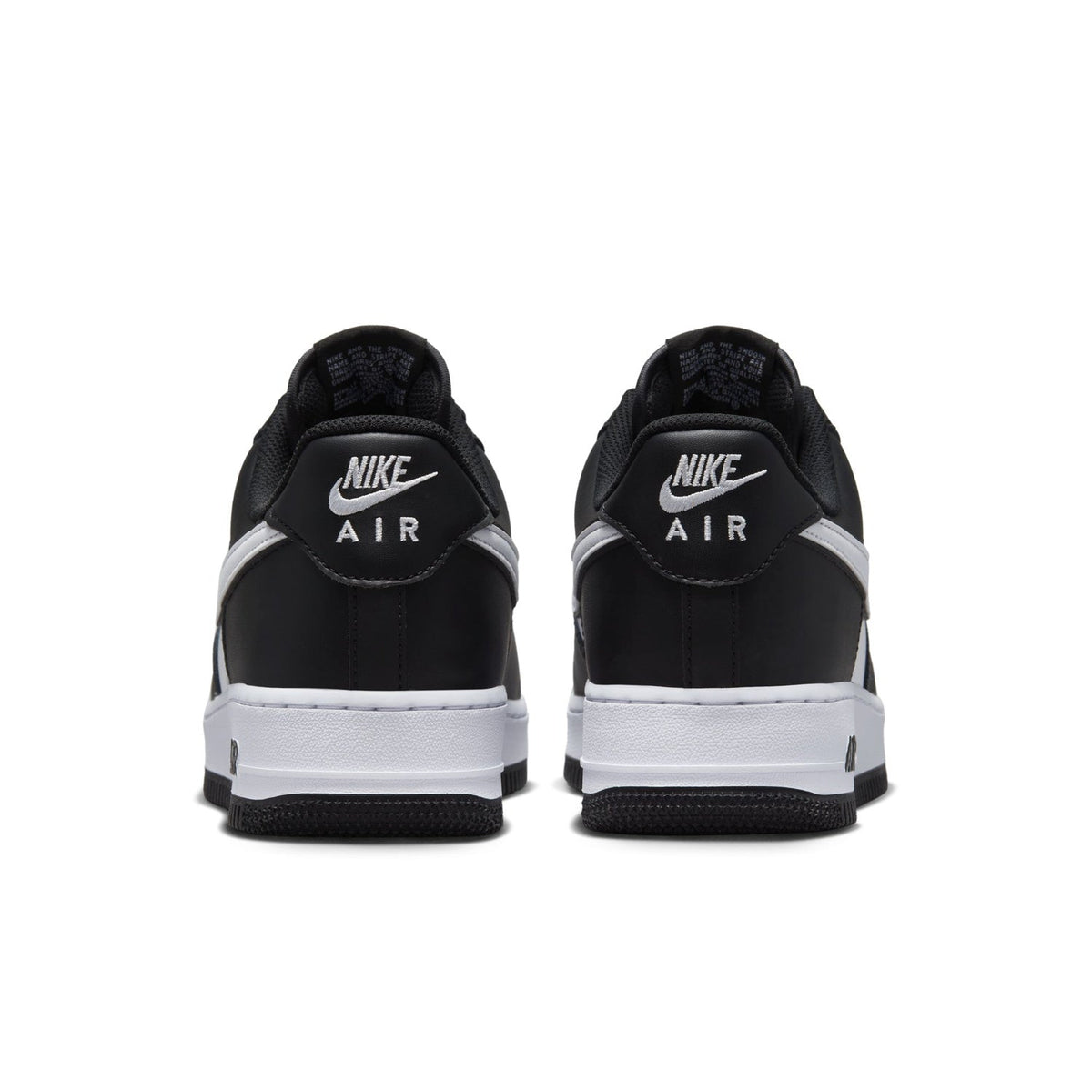 Nike Air Force 1 Low Sneakers – Black & White Color Block