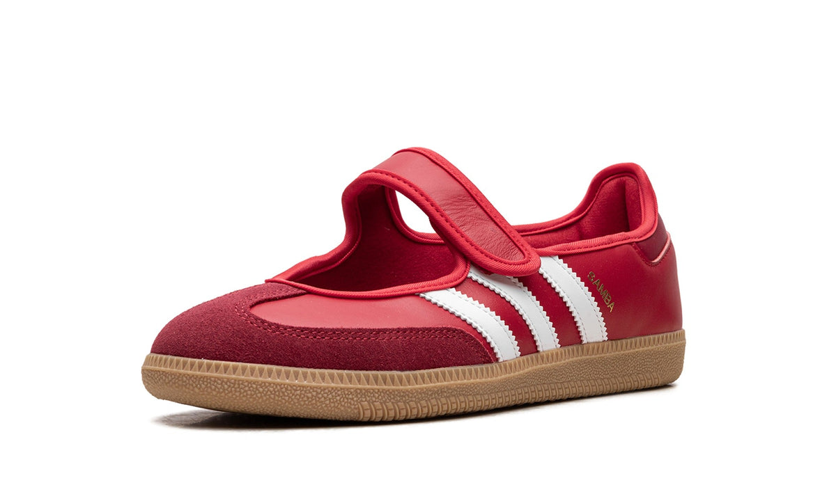 adidas Samba Mary Jane Shoes - Red, White & Gum