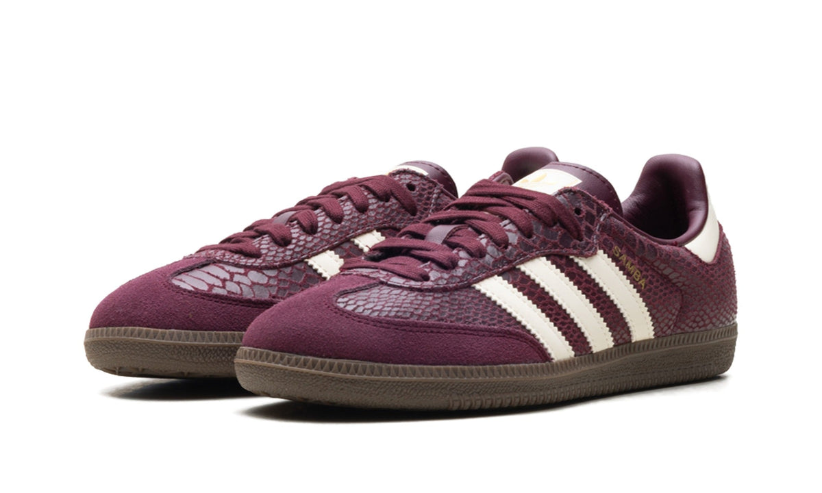adidas Samba OG Sneakers in Deep Burgundy