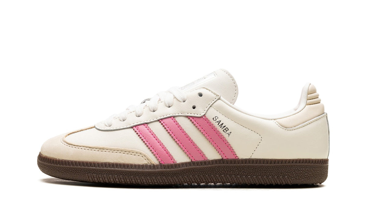 adidas Samba Sneakers – Cream, Pink & Dark Brown