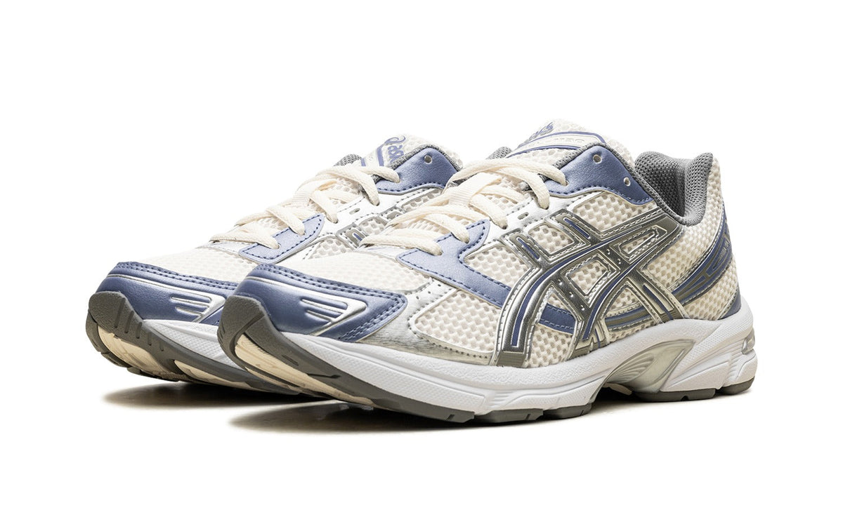 ASICS GEL-1130 Sneakers in Cream & Blue-Grey