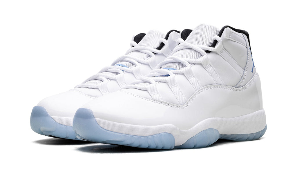 Air Jordan 11 Sneakers – White & Ice Blue
