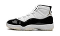 Air Jordan 11 High-Top Sneakers – White, Black & Gold